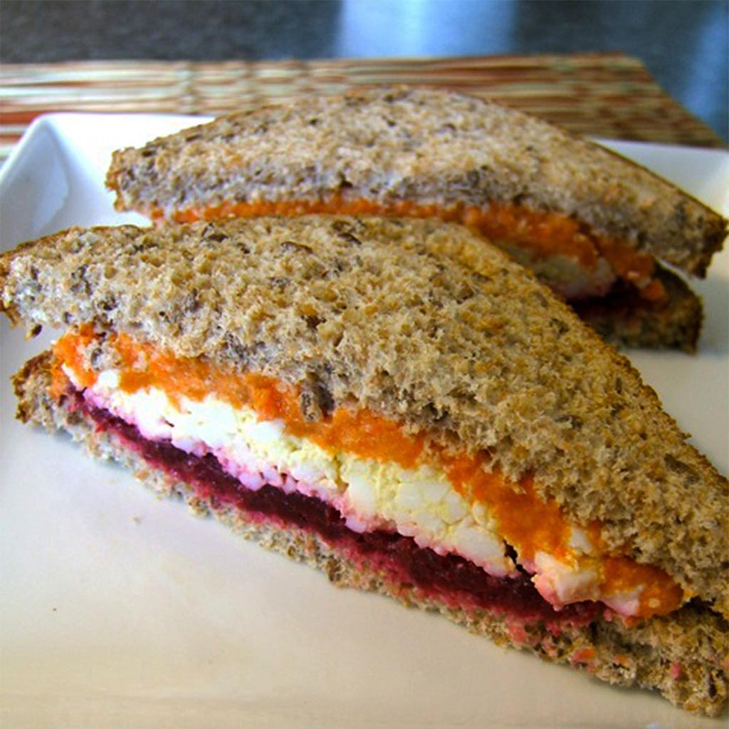 Colourful Layered Sandwich